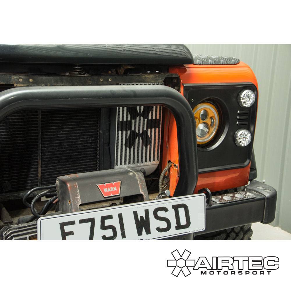 AIRTEC Motorsport Side Mount Intercooler Upgrade for Land Rover 300TDI Platform - Image 7