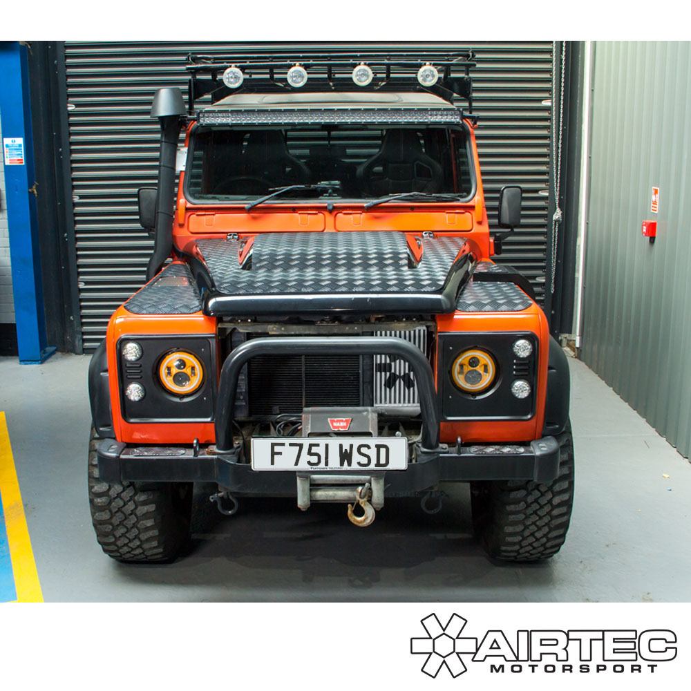 AIRTEC Motorsport Side Mount Intercooler Upgrade for Land Rover 200TDI Platform - Image 6