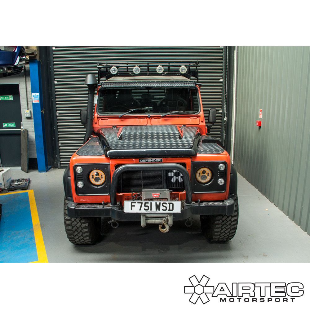 AIRTEC Motorsport Side Mount Intercooler Upgrade for Land Rover 200TDI Platform - Image 8