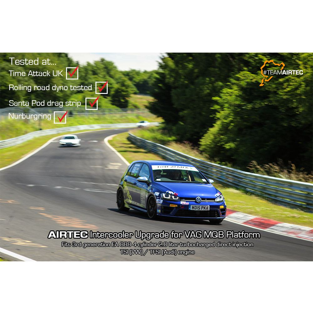 AIRTEC Motorsport EA888 MQB Platform Intercooler and Big Boost Pipe Package - Image 14