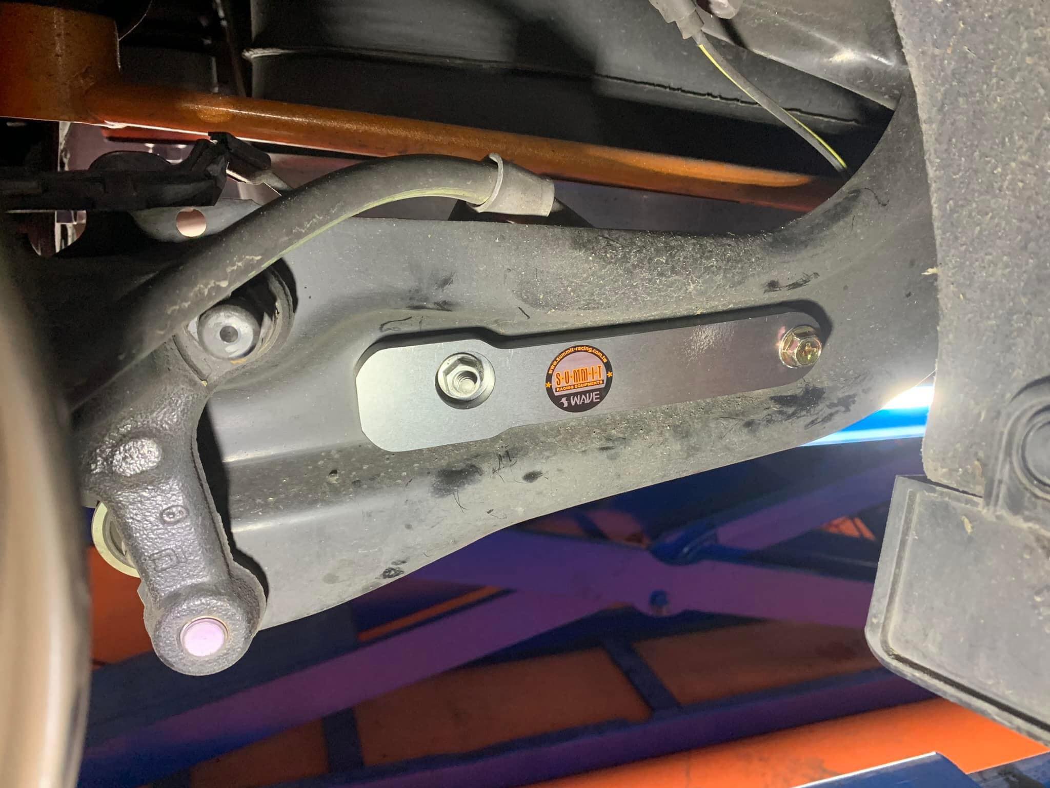 SWAVE & SUMMIT Rear Trailing Arm Reinforcement Bar for Toyota Yaris GR - Image 2