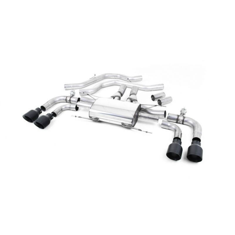 Milltek Exhaust for Alfa Romeo Giulia Quadrifoglio 2.9 V6 Bi-Turbo Front Pipe-back