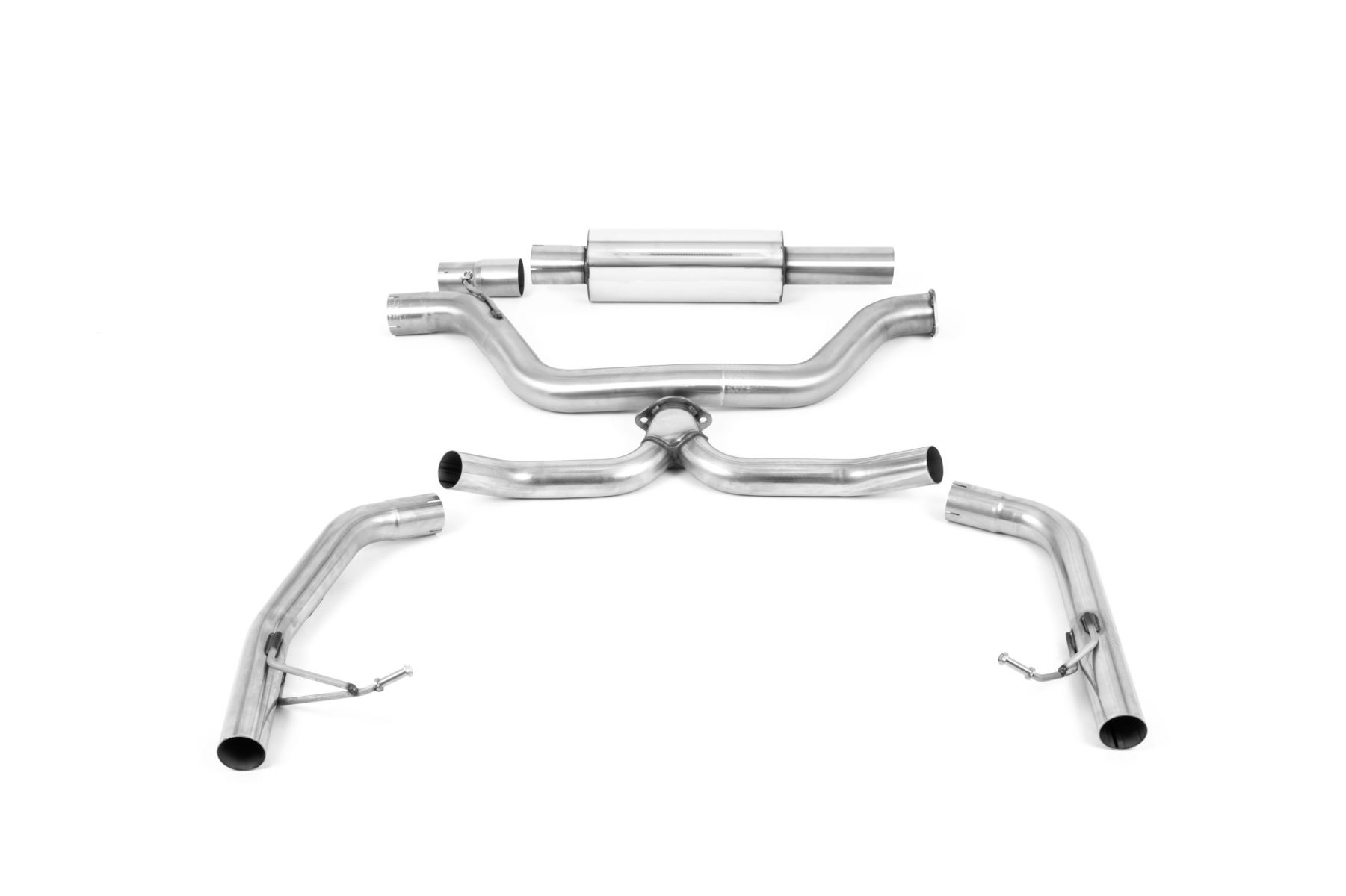 Milltek Non Resonated Exhaust for the Skoda Octavia Mk4 vRS 2.0 TSI
